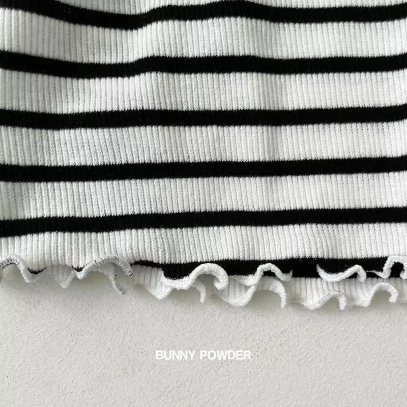 Bunny Powder - Korean Children Fashion - #discoveringself - Stripes Sleeveless - 9