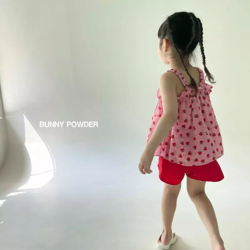 Bunny Powder - Korean Children Fashion - #kidsshorts - Berry Blouse - 10