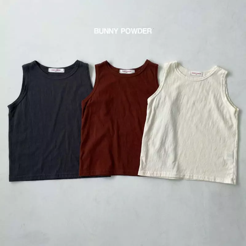 Bunny Powder - Korean Children Fashion - #littlefashionista - Bonbon Sleevless