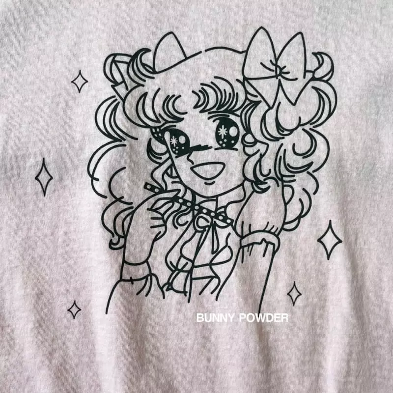 Bunny Powder - Korean Children Fashion - #todddlerfashion - Candy Tee - 6