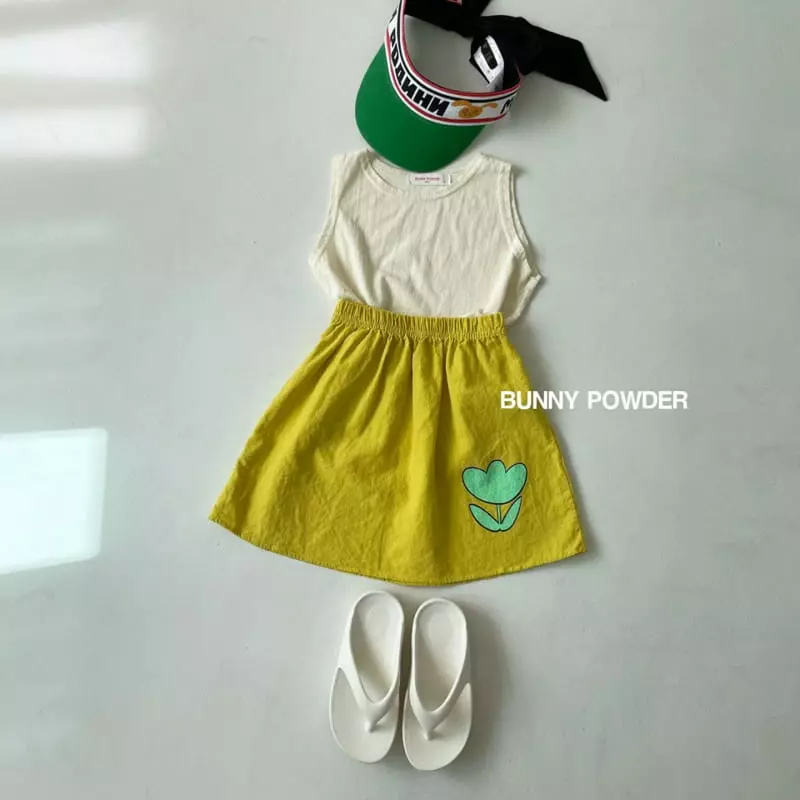 Bunny Powder - Korean Children Fashion - #toddlerclothing - Bonbon Sleevless - 6