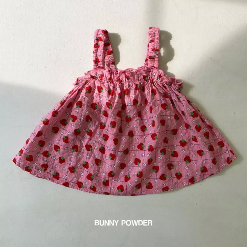 Bunny Powder - Korean Children Fashion - #toddlerclothing - Berry Blouse - 3
