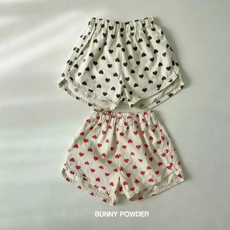 Bunny Powder - Korean Children Fashion - #toddlerclothing - Lover Shorts - 2