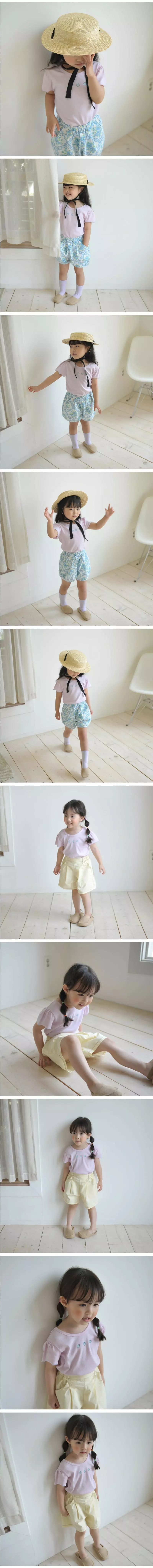 Buttercup - Korean Children Fashion - #childofig - Mini Flower Tee - 2
