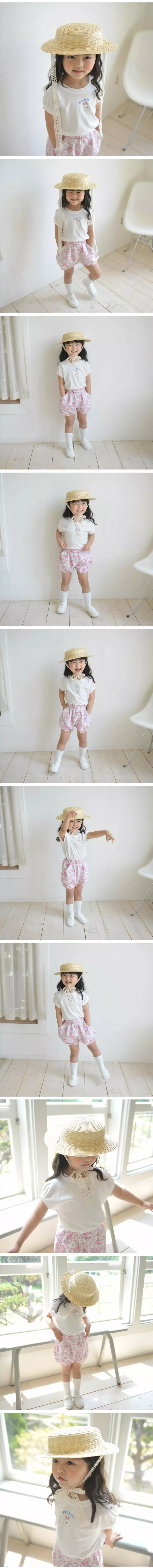 Buttercup - Korean Children Fashion - #designkidswear - Picnic Shirring Tee - 3