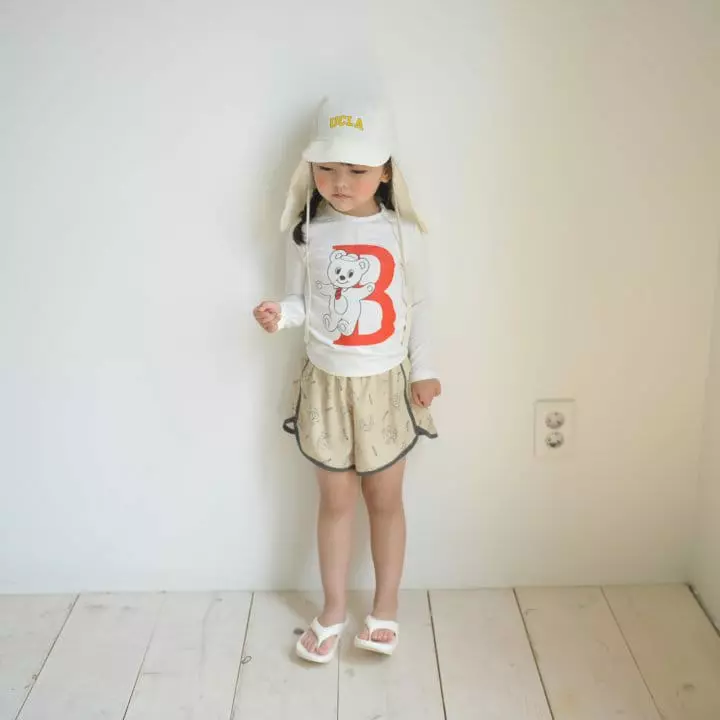 Buttercup - Korean Children Fashion - #designkidswear - Bear Swim Shorts