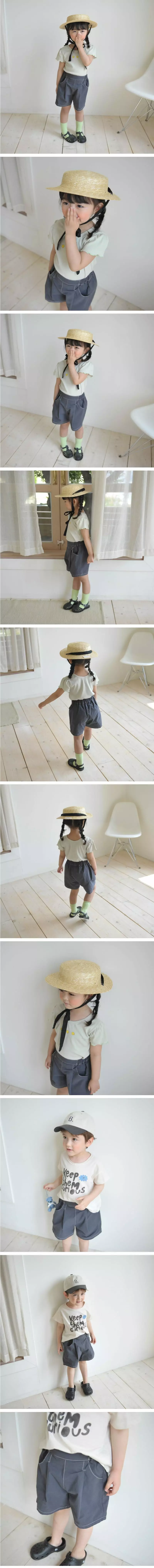 Buttercup - Korean Children Fashion - #fashionkids - Stitch Shorts