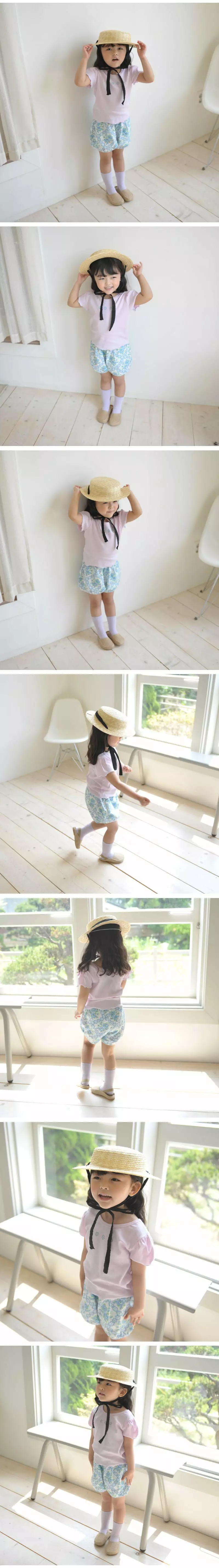 Buttercup - Korean Children Fashion - #magicofchildhood - Linen Flower Shorts - 2