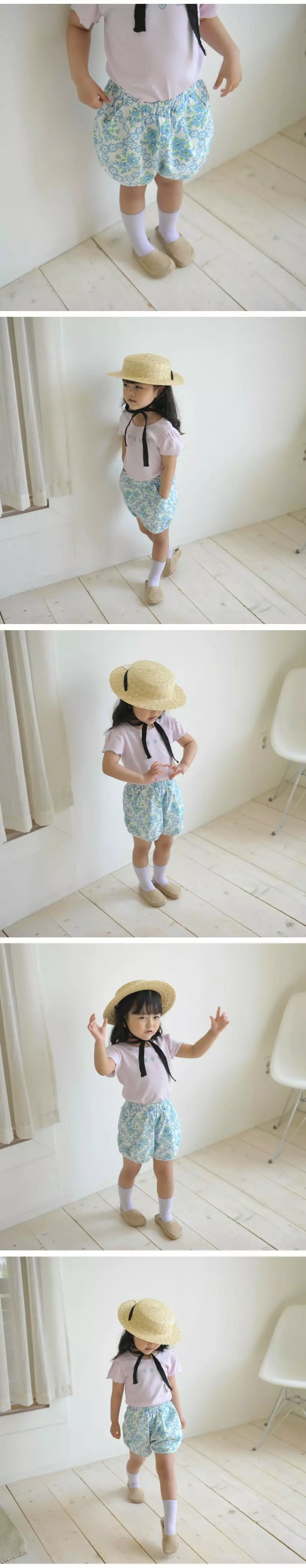 Buttercup - Korean Children Fashion - #minifashionista - Linen Flower Shorts - 3