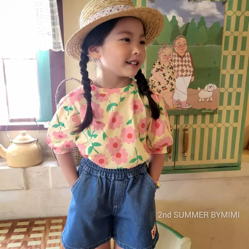 Bymimi - Korean Children Fashion - #Kfashion4kids - Pong Pong Shirring Tee - 10