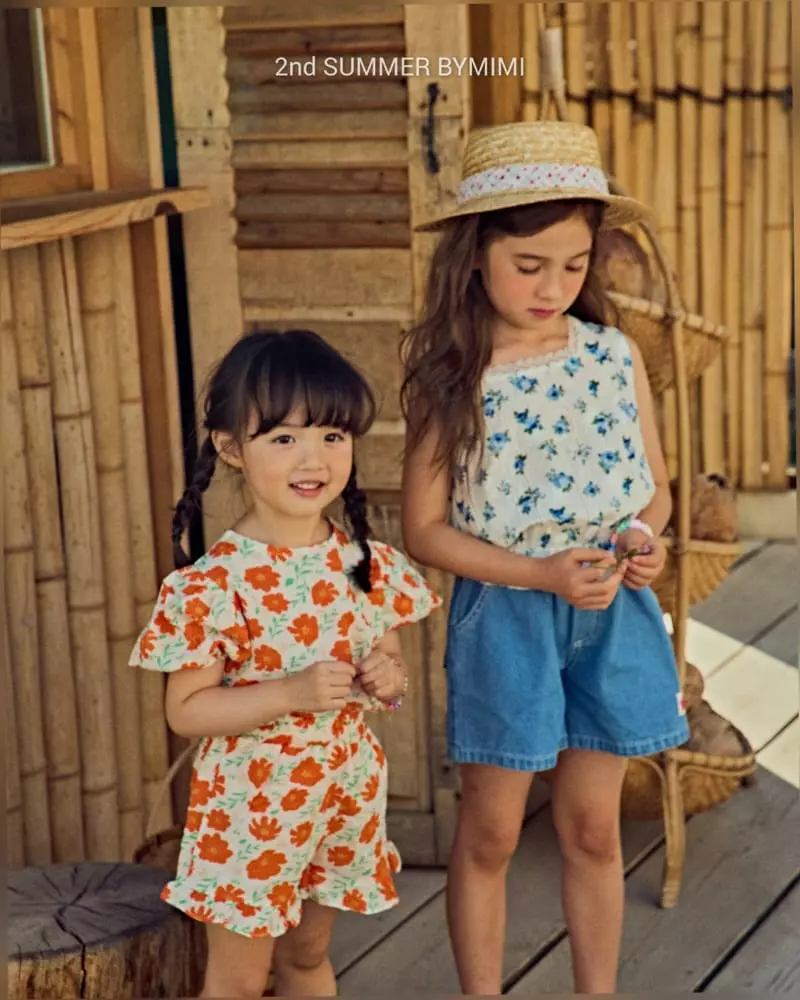 Bymimi - Korean Children Fashion - #Kfashion4kids - Eyelet Sleeveless - 8