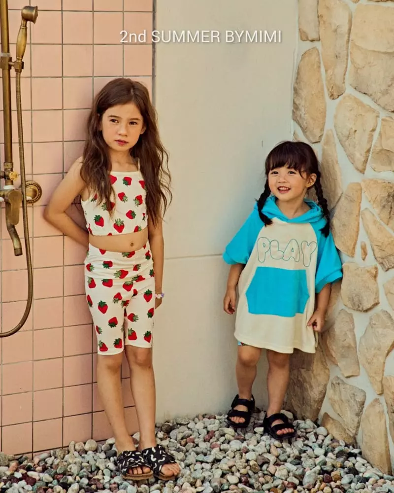 Bymimi - Korean Children Fashion - #Kfashion4kids - Beach Hoody Gawn - 5