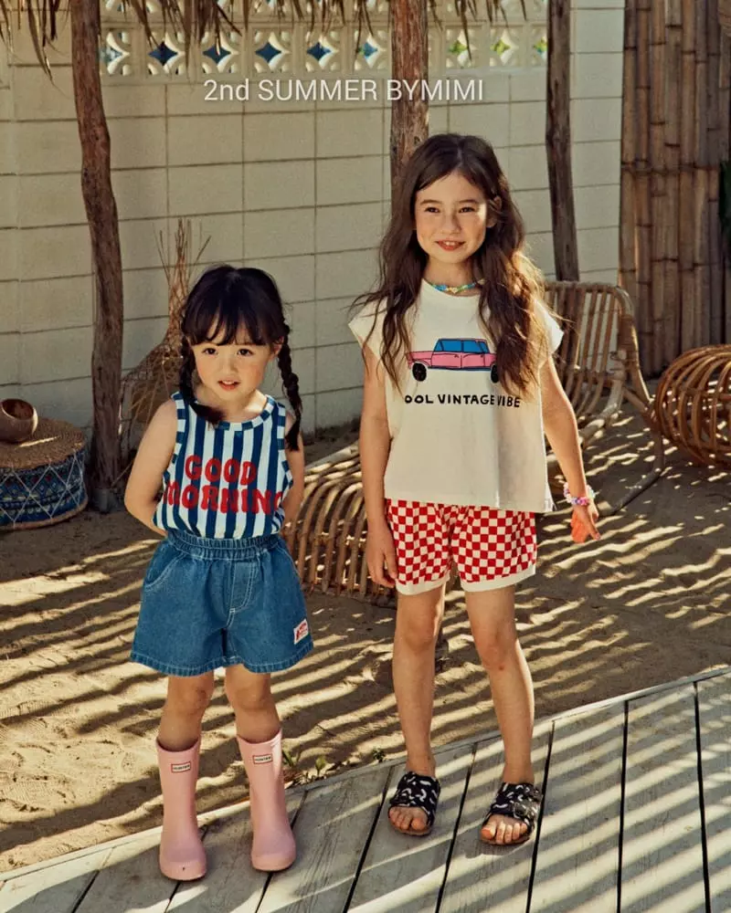 Bymimi - Korean Children Fashion - #kidzfashiontrend - Bung Tee - 4