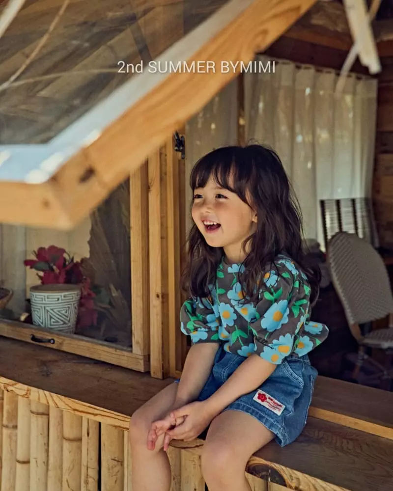 Bymimi - Korean Children Fashion - #childrensboutique - Pong Pong Shirring Tee - 4