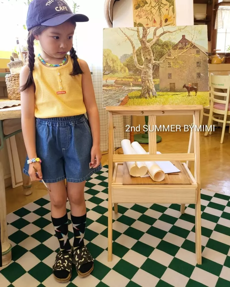 Bymimi - Korean Children Fashion - #discoveringself - Din Din Sleeveless - 3