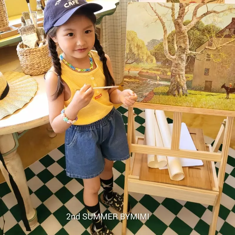 Bymimi - Korean Children Fashion - #discoveringself - Din Din Sleeveless - 4