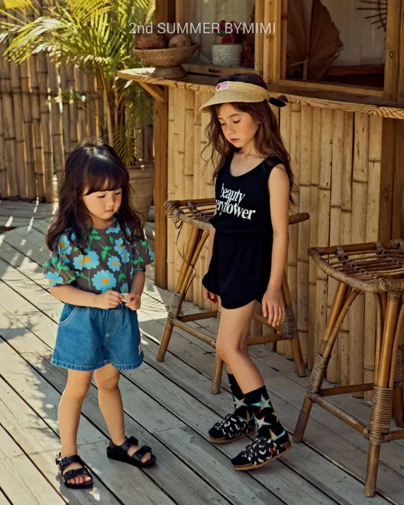 Bymimi - Korean Children Fashion - #kidsstore - Pong Pong Shirring Tee - 8