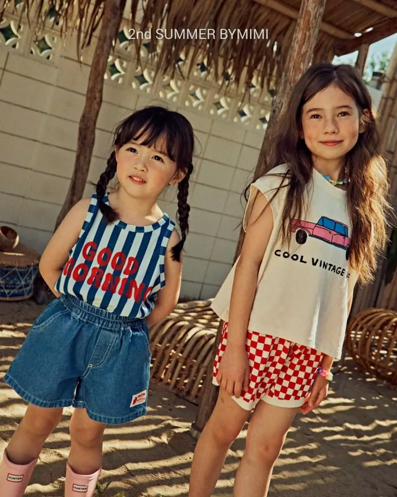 Bymimi - Korean Children Fashion - #kidzfashiontrend - Bung Tee - 3