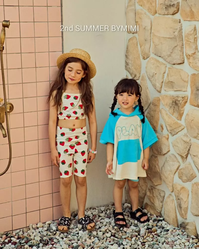 Bymimi - Korean Children Fashion - #littlefashionista - Beach Hoody Gawn - 6