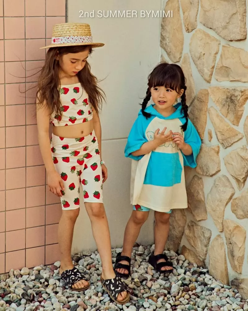Bymimi - Korean Children Fashion - #magicofchildhood - Beach Hoody Gawn - 7