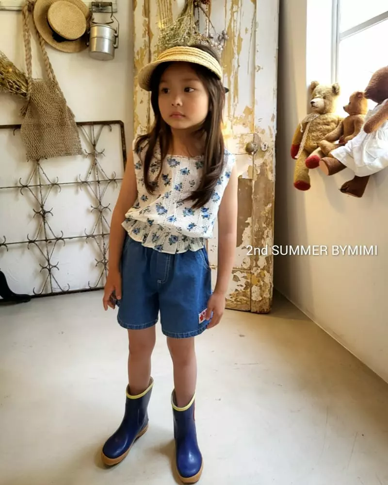 Bymimi - Korean Children Fashion - #minifashionista - Eyelet Sleeveless - 11