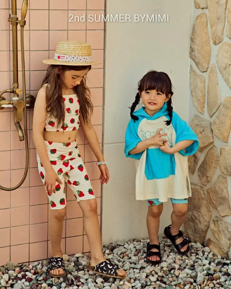 Bymimi - Korean Children Fashion - #minifashionista - Beach Hoody Gawn - 8