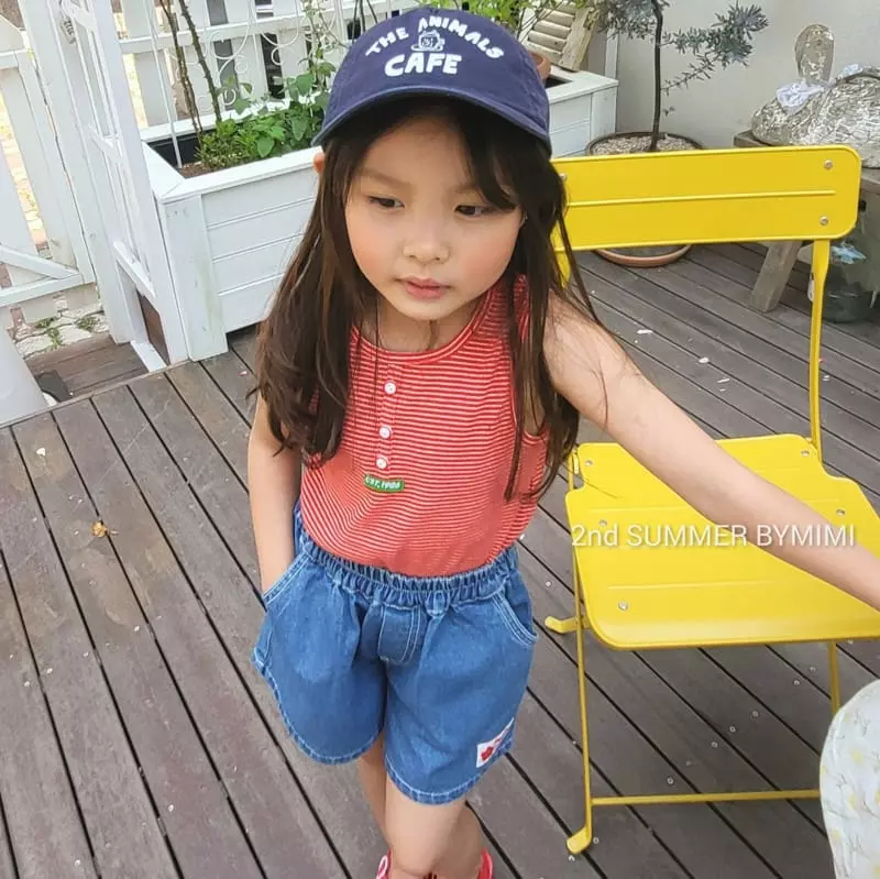 Bymimi - Korean Children Fashion - #minifashionista - Din Din Sleeveless - 11