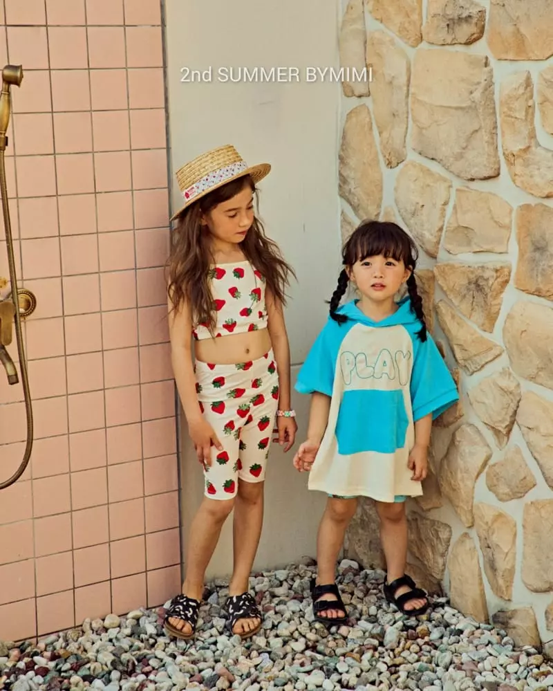 Bymimi - Korean Children Fashion - #prettylittlegirls - Beach Hoody Gawn - 9