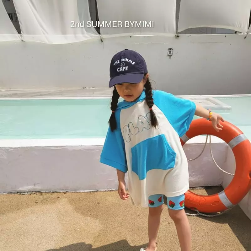 Bymimi - Korean Children Fashion - #todddlerfashion - Beach Hoody Gawn - 10