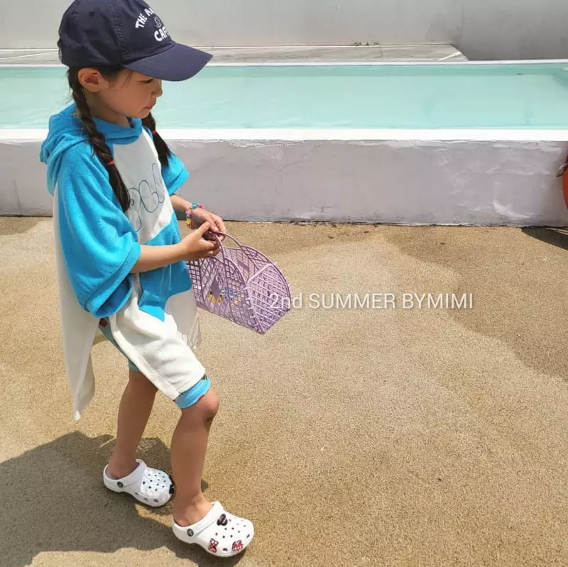 Bymimi - Korean Children Fashion - #toddlerclothing - Beach Hoody Gawn - 11