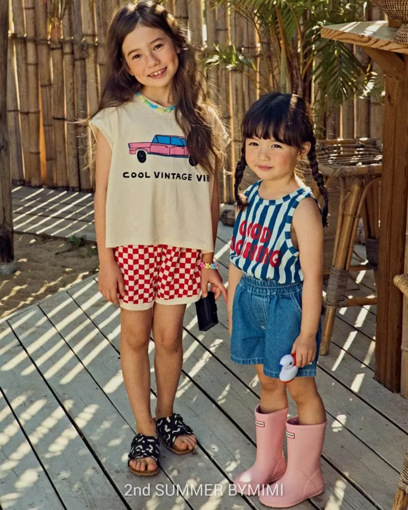 Bymimi - Korean Children Fashion - #toddlerclothing - Bung Tee - 10