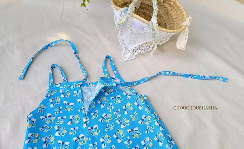 Chouchou Shasha - Korean Children Fashion - #childofig - Ribboni Jumpsuit - 5