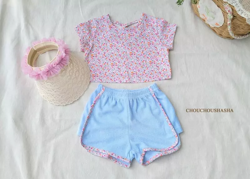 Chouchou Shasha - Korean Children Fashion - #designkidswear - Cuty Terry Pants - 12