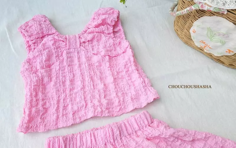 Chouchou Shasha - Korean Children Fashion - #fashionkids - Muse Top Bottom Set - 10