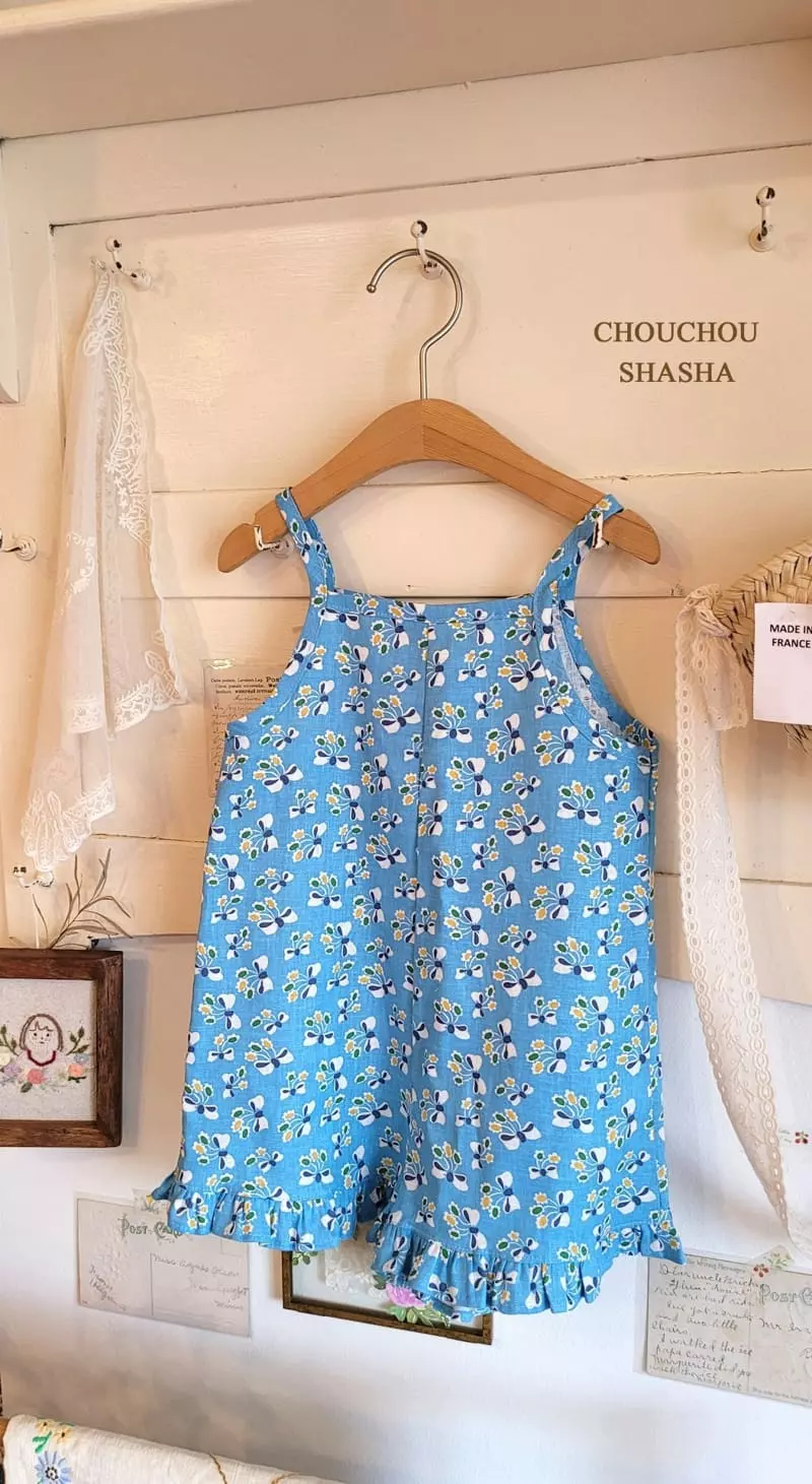 Chouchou Shasha - Korean Children Fashion - #fashionkids - Ribboni Jumpsuit - 9