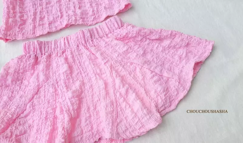 Chouchou Shasha - Korean Children Fashion - #kidsshorts - Muse Top Bottom Set - 11