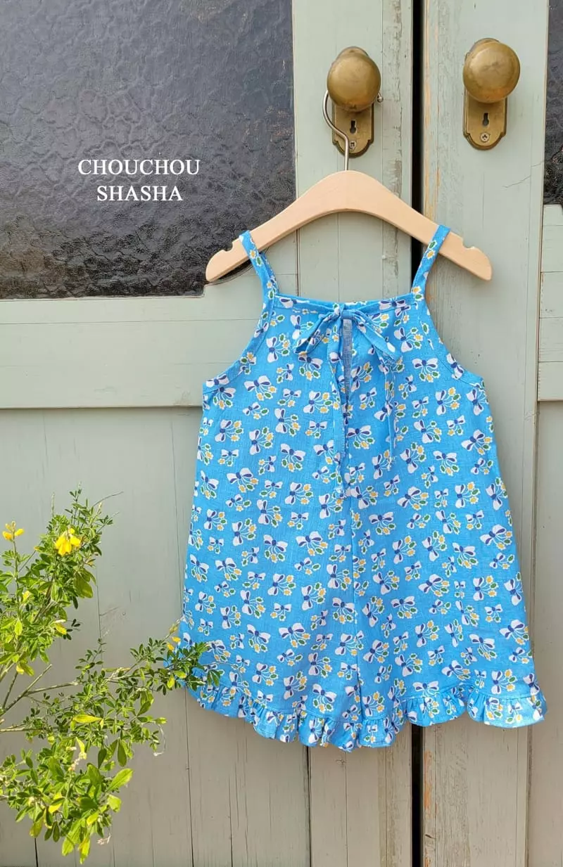 Chouchou Shasha - Korean Children Fashion - #prettylittlegirls - Ribboni Jumpsuit