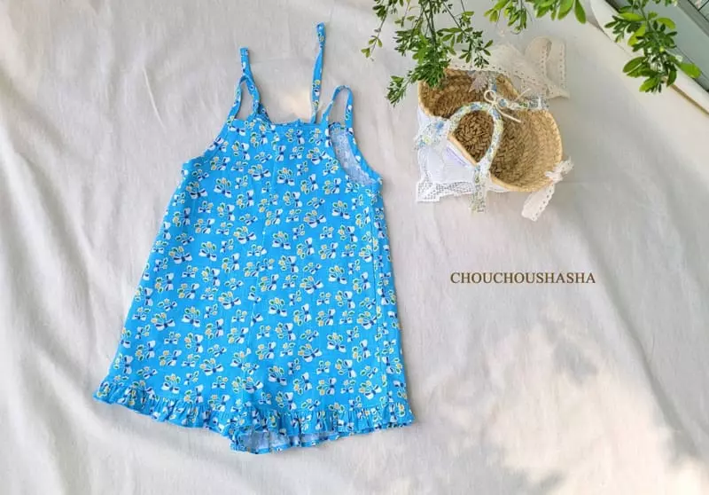 Chouchou Shasha - Korean Children Fashion - #toddlerclothing - Ribboni Jumpsuit - 4