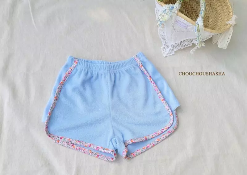 Chouchou Shasha - Korean Children Fashion - #toddlerclothing - Cuty Terry Pants - 8