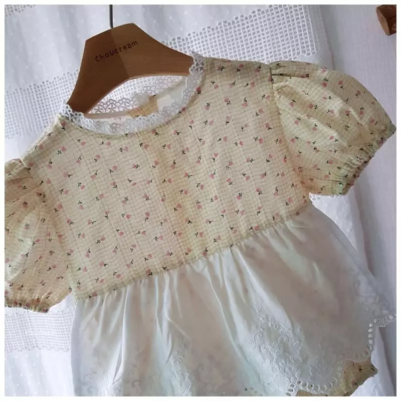 Choucream - Korean Baby Fashion - #babyboutique - Picnic Bodysuit - 12