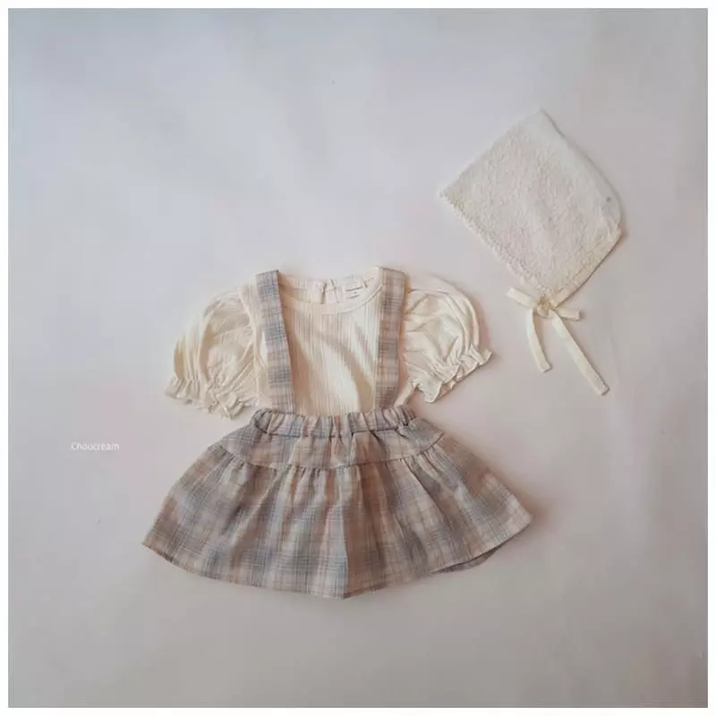 Choucream - Korean Baby Fashion - #babyboutique - Dungarees Frill Bloomer - 11