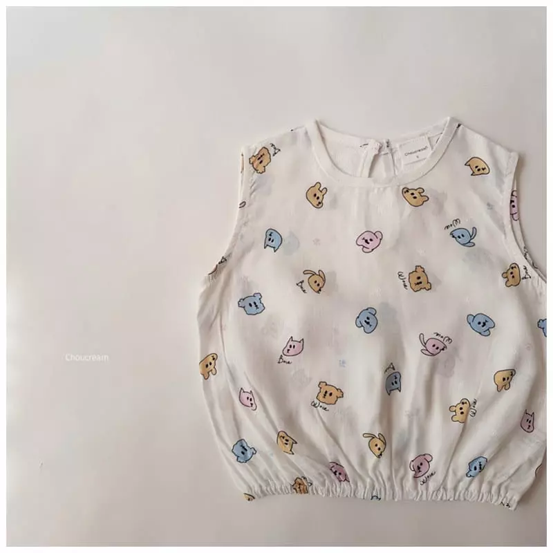 Choucream - Korean Baby Fashion - #babyboutique - Ingueon Top Bottom Set - 4