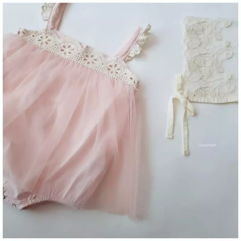 Choucream - Korean Baby Fashion - #babyboutiqueclothing - Lace Sha Bodysuit - 11