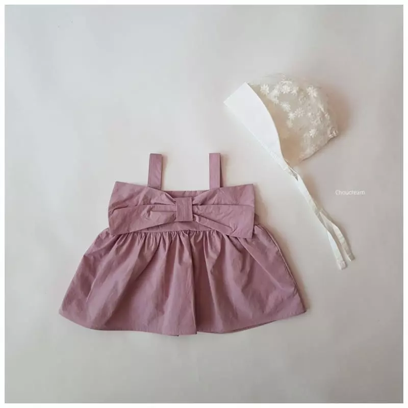 Choucream - Korean Baby Fashion - #babyboutiqueclothing - Big Ribbon Blouse - 8