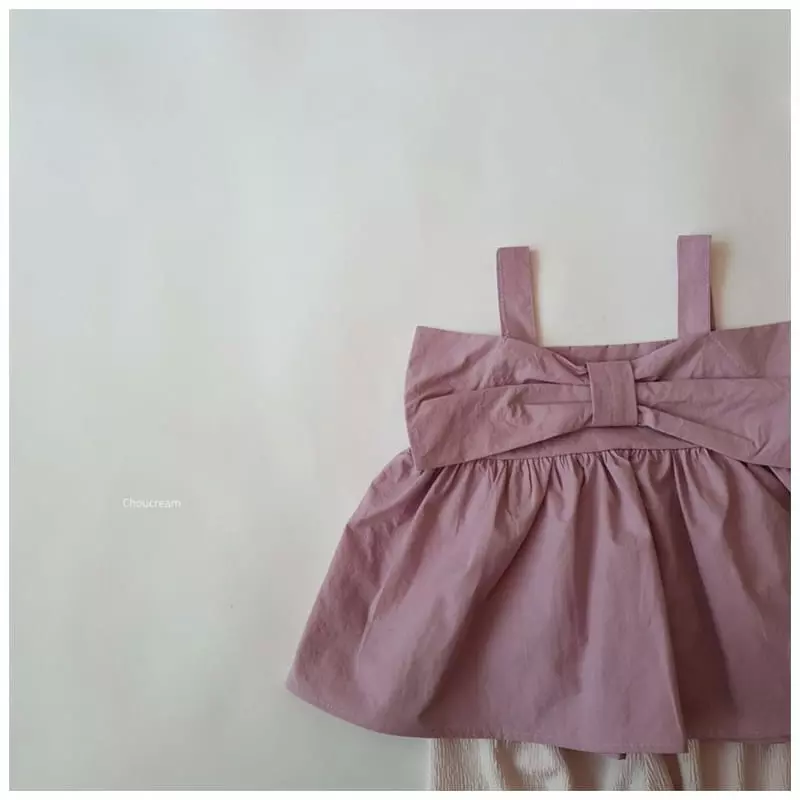 Choucream - Korean Baby Fashion - #babyfashion - Big Ribbon Blouse - 10