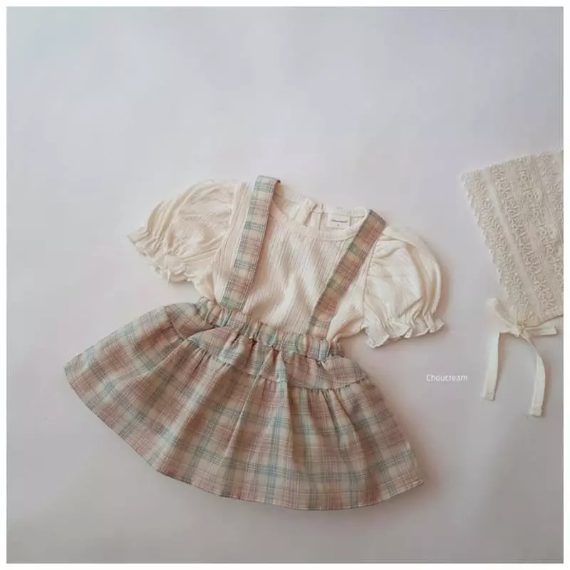 Choucream - Korean Baby Fashion - #babylifestyle - Dungarees Frill Bloomer - 2