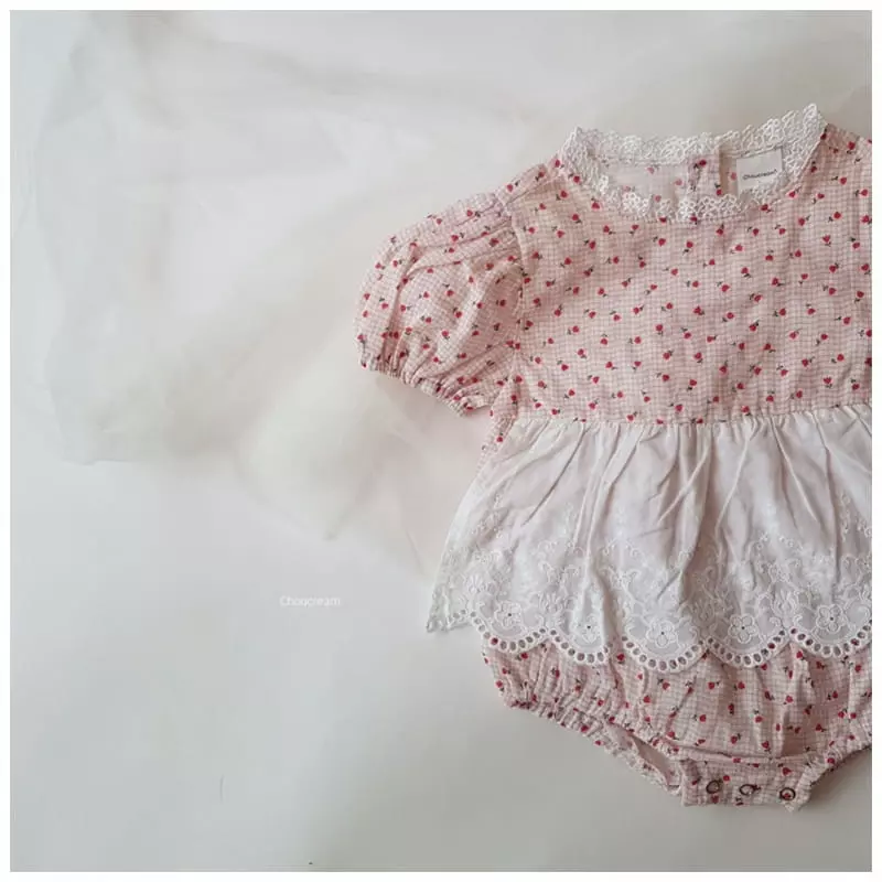 Choucream - Korean Baby Fashion - #babyoninstagram - Picnic Bodysuit - 5