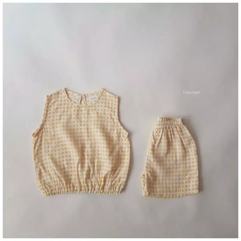 Choucream - Korean Baby Fashion - #babyootd - Ingueon Top Bottom Set - 12