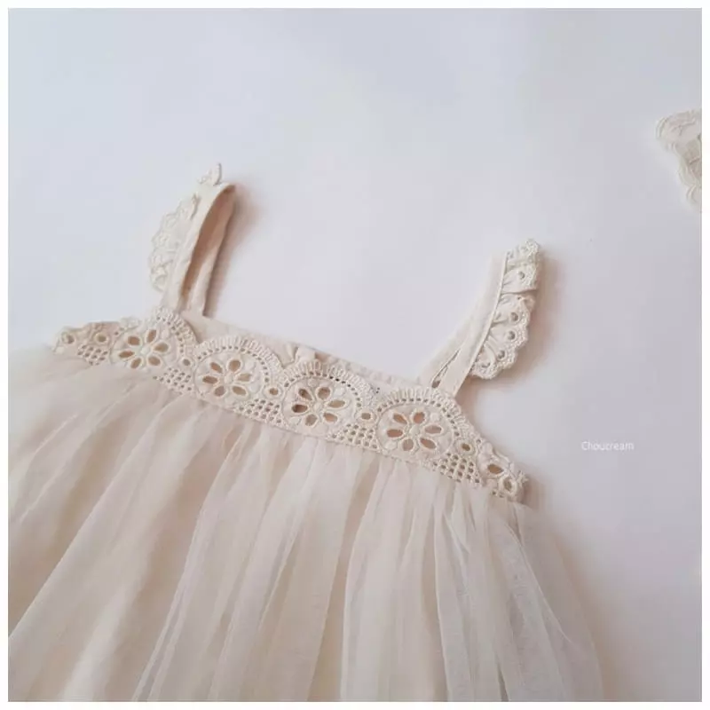 Choucream - Korean Baby Fashion - #babyoutfit - Lace Sha Bodysuit - 5