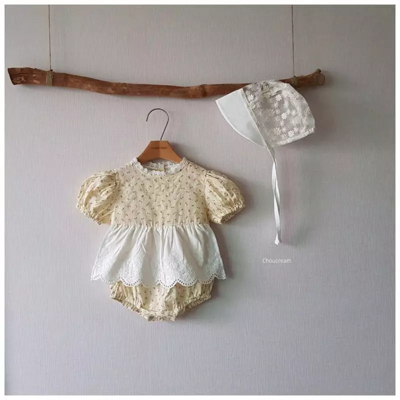 Choucream - Korean Baby Fashion - #onlinebabyboutique - Picnic Bodysuit - 10